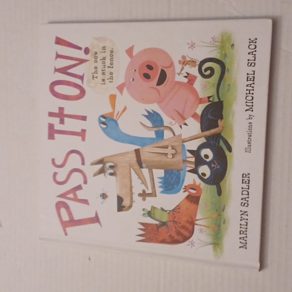 4/$30 Pass It On - Marilyn Sadler - Hardcover Book